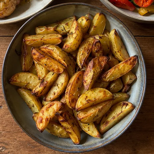 Pommes de terre en quartiers