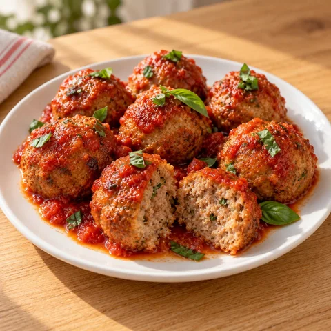 Boulettes de bœuf sauce tomate